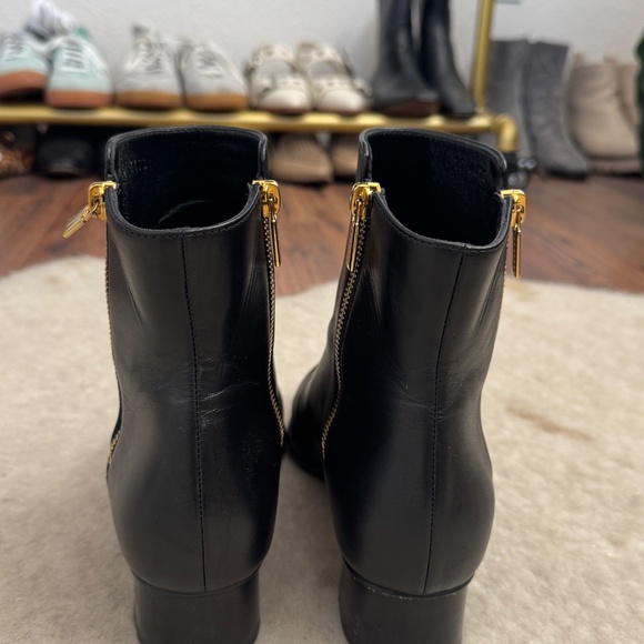 Sarah Flint Perfect Zip Bootie 30- Black leather, Size 38 (women's 8) - Picture 5 of 6